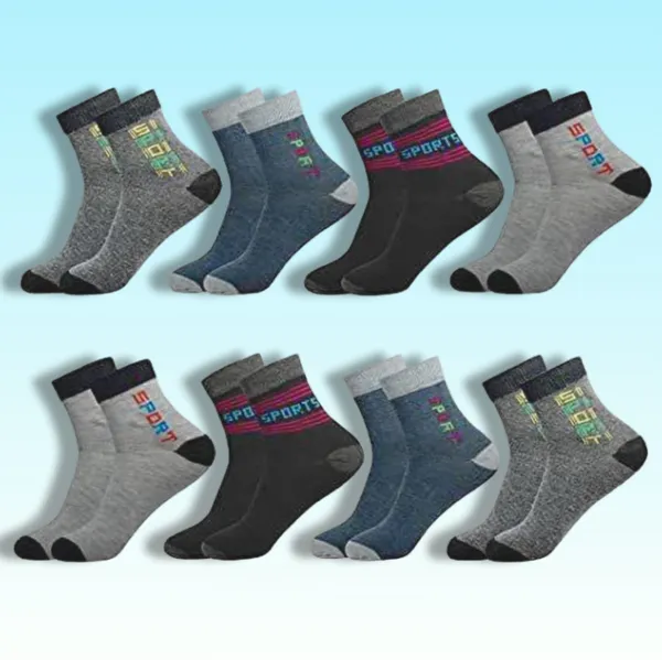 Multicolor_Cotton_Ankle_Length_Socks_For_Men