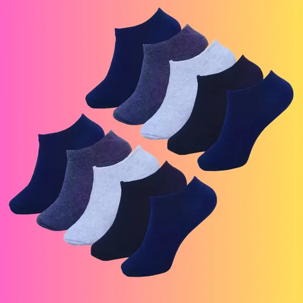 Multicolor_Cotton_Ankle_Length_Socks_For_Men