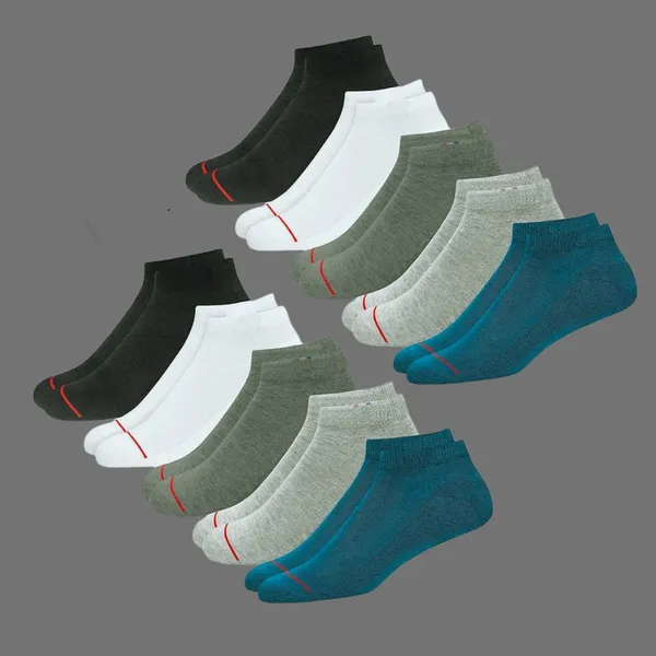 Multicolor_Cotton_Ankle_Length_Socks_For_Men
