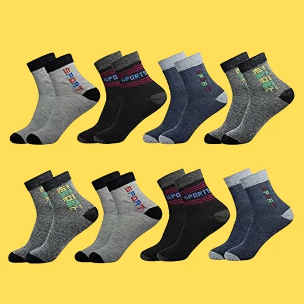 Multicolor_Cotton_Ankle_Length_Socks_For_Men