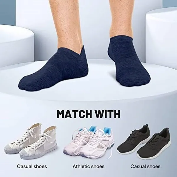 Multicolor_Cotton_Ankle_Length_Socks_For_Men