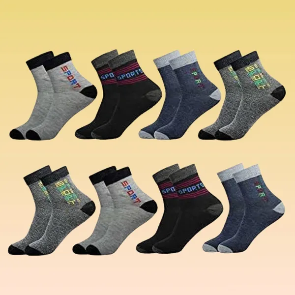 Multicolor_Cotton_Ankle_Length_Socks_For_Men