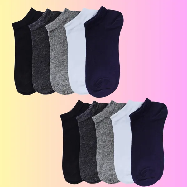 Multicolor_Cotton_Ankle_Length_Socks_For_Men
