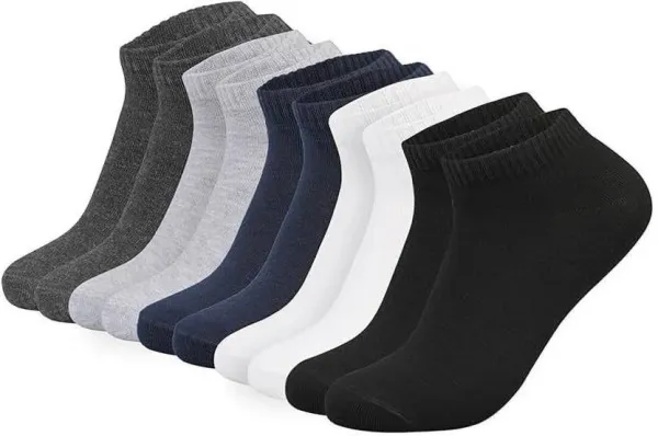 Multicolor_Cotton_Ankle_Length_Socks_For_Men