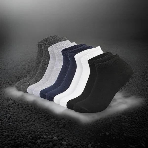 Multicolor_Cotton_Ankle_Length_Socks_For_Men