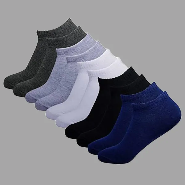 Multicolor_Cotton_Ankle_Length_Socks_For_Men
