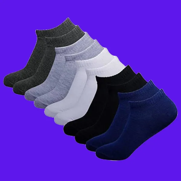 Multicolor_Cotton_Ankle_Length_Socks_For_Men