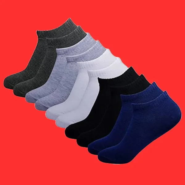 Multicolor_Cotton_Ankle_Length_Socks_For_Men