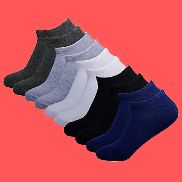 Multicolor_Cotton_Ankle_Length_Socks_For_Men