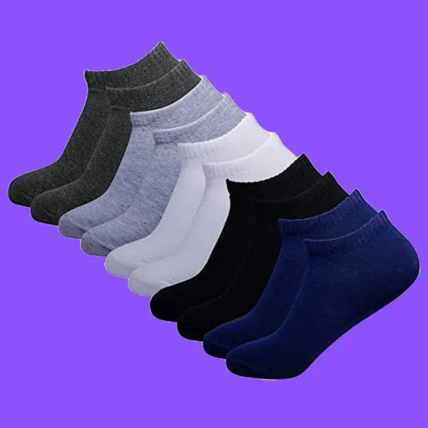 Multicolor_Cotton_Ankle_Length_Socks_For_Men