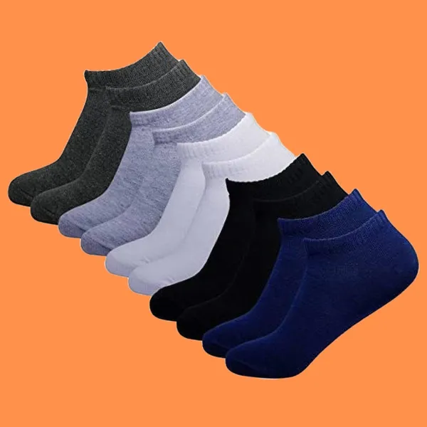Multicolor_Cotton_Ankle_Length_Socks_For_Men