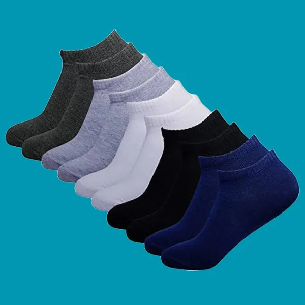 Multicolor_Cotton_Ankle_Length_Socks_For_Men