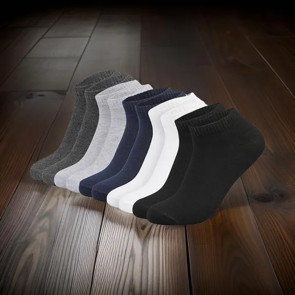 Multicolor_Cotton_Ankle_Length_Socks_For_Men
