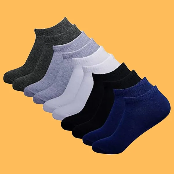 Multicolor_Cotton_Ankle_Length_Socks_For_Men