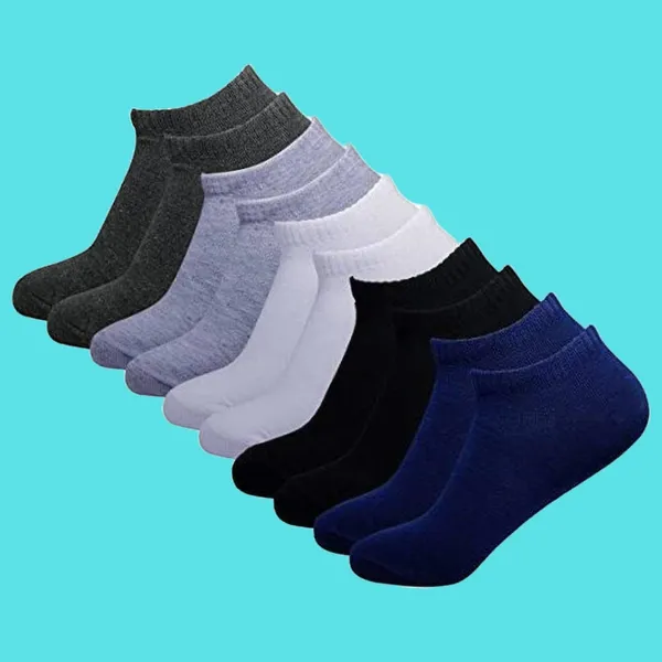 Multicolor_Cotton_Ankle_Length_Socks_For_Men