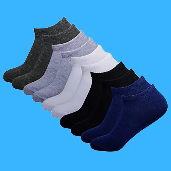 Multicolor_Cotton_Ankle_Length_Socks_For_Men