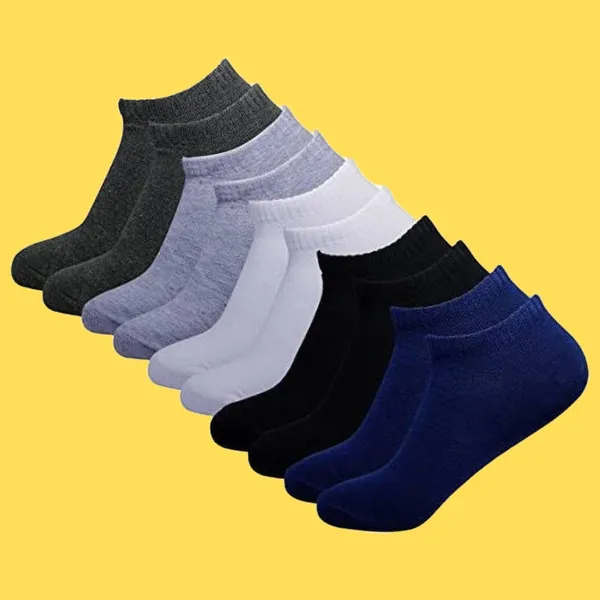 Multicolor_Cotton_Ankle_Length_Socks_For_Men