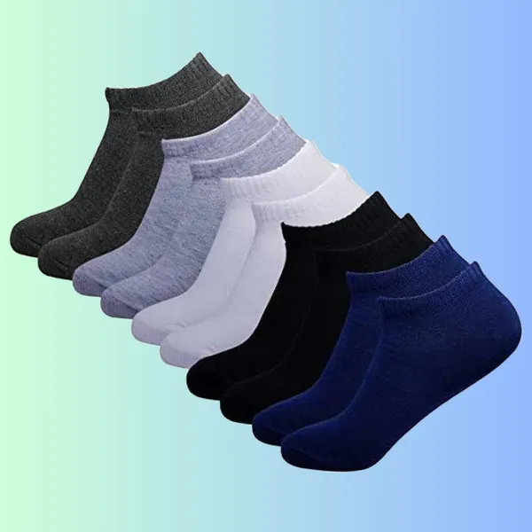 Multicolor_Cotton_Ankle_Length_Socks_For_Men