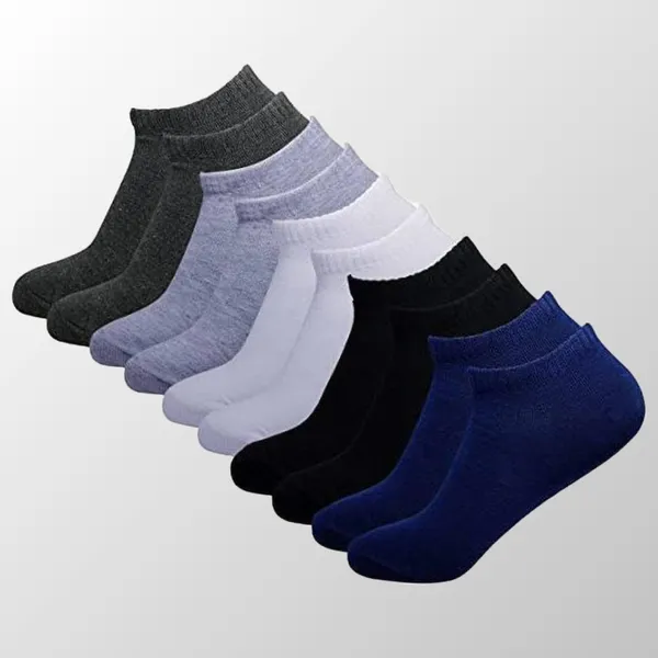 Multicolor_Cotton_Ankle_Length_Socks_For_Men