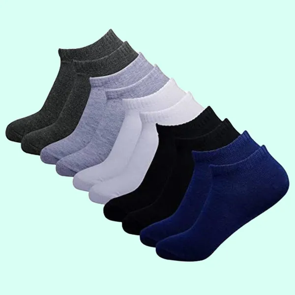 Multicolor_Cotton_Ankle_Length_Socks_For_Men