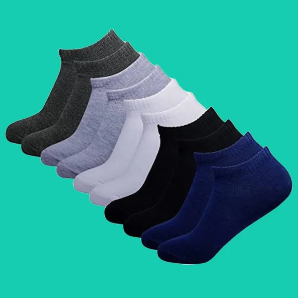 Multicolor_Cotton_Ankle_Length_Socks_For_Men
