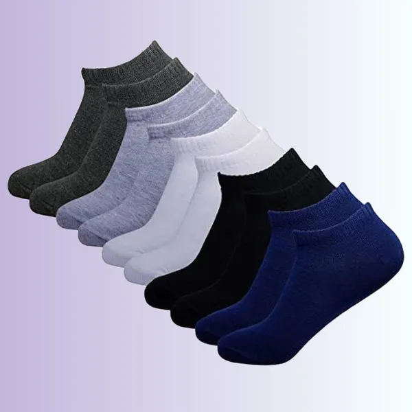 Multicolor_Cotton_Ankle_Length_Socks_For_Men