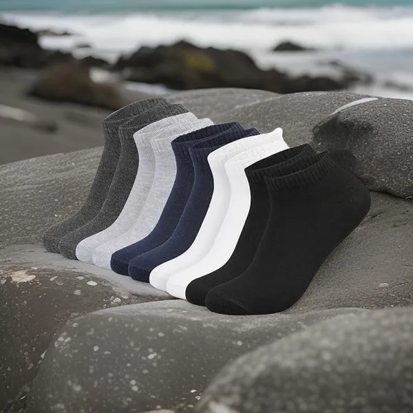 Multicolor_Cotton_Ankle_Length_Socks_For_Men