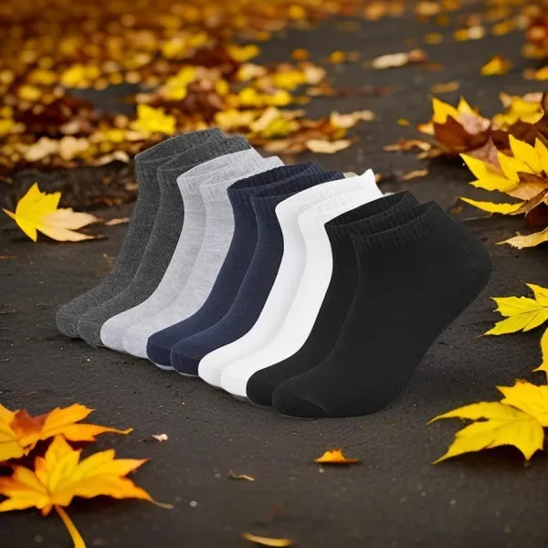 Multicolor_Cotton_Ankle_Length_Socks_For_Men