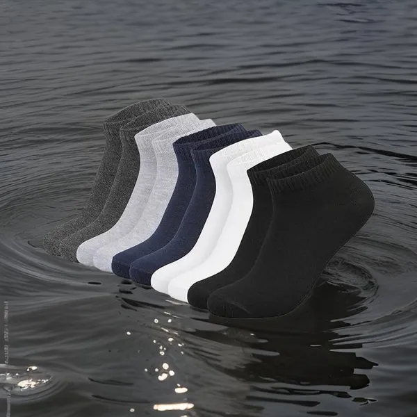Multicolor_Cotton_Ankle_Length_Socks_For_Men