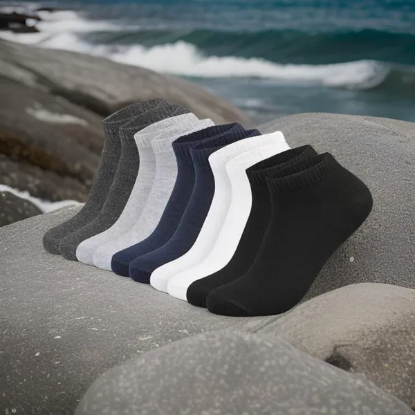 Multicolor_Cotton_Ankle_Length_Socks_For_Men