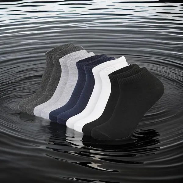 Multicolor_Cotton_Ankle_Length_Socks_For_Men