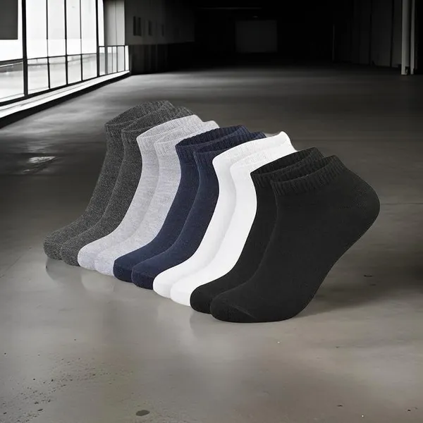 Multicolor_Cotton_Ankle_Length_Socks_For_Men