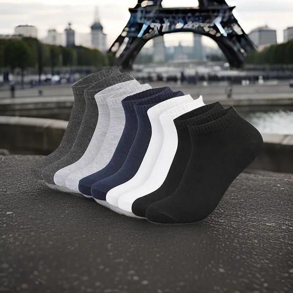 Multicolor_Cotton_Ankle_Length_Socks_For_Men