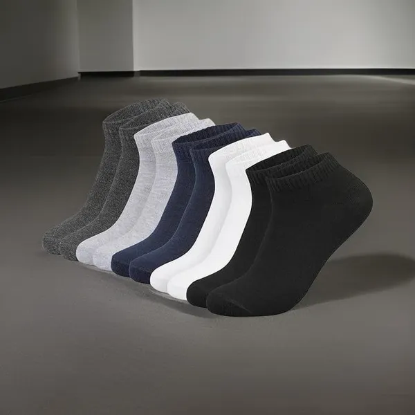 Multicolor_Cotton_Ankle_Length_Socks_For_Men