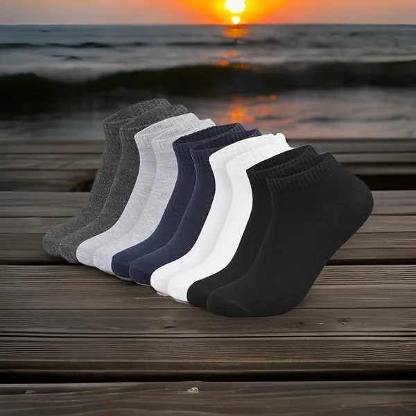Multicolor_Cotton_Ankle_Length_Socks_For_Men