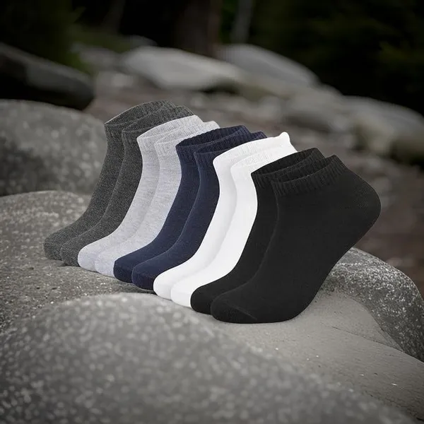 Multicolor_Cotton_Ankle_Length_Socks_For_Men