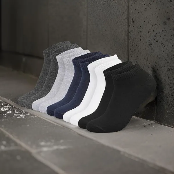 Multicolor_Cotton_Ankle_Length_Socks_For_Men