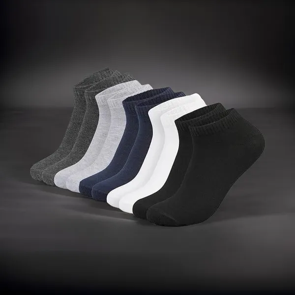 Multicolor_Cotton_Ankle_Length_Socks_For_Men