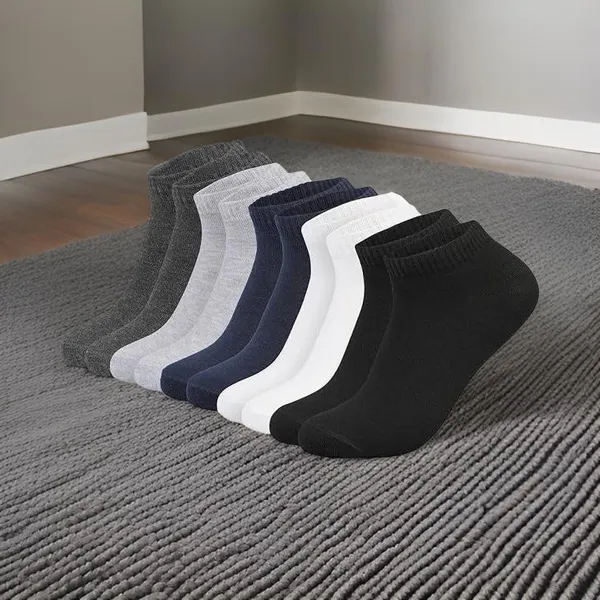 Multicolor_Cotton_Ankle_Length_Socks_For_Men