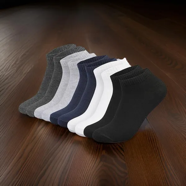 Multicolor_Cotton_Ankle_Length_Socks_For_Men