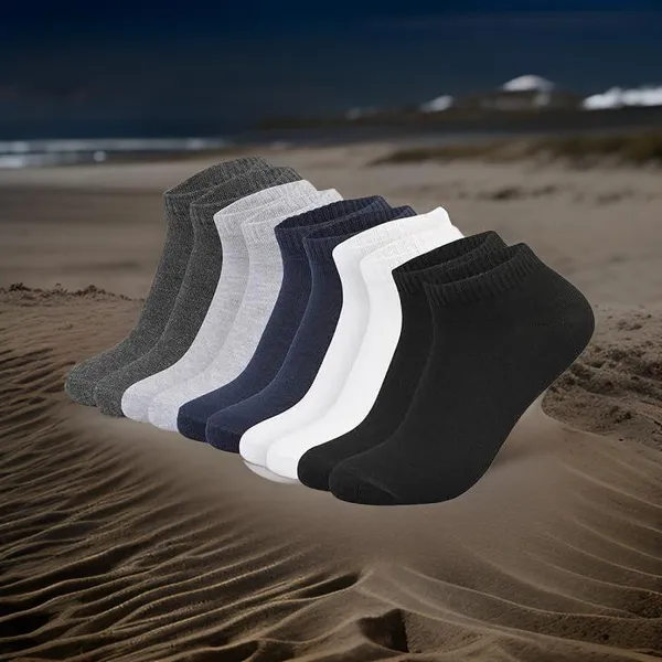Multicolor_Cotton_Ankle_Length_Socks_For_Men