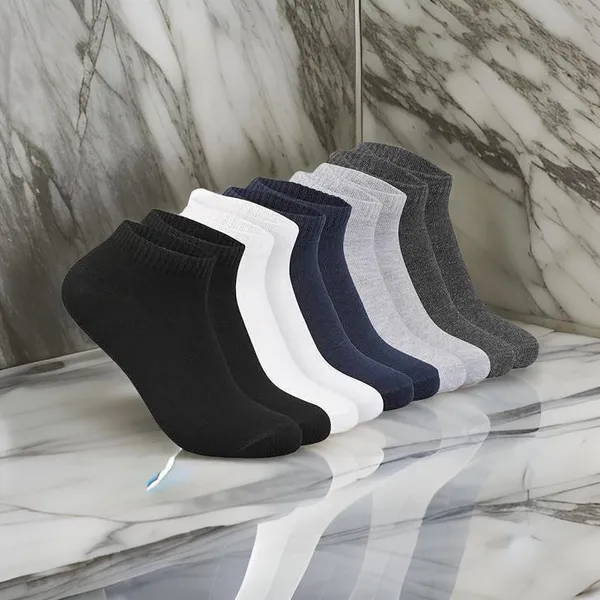 Multicolor_Cotton_Ankle_Length_Socks_For_Men