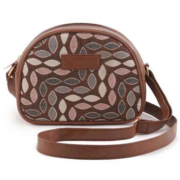 Leaf_Print_Leatherette_Jute_Sling_Bag_For_Women