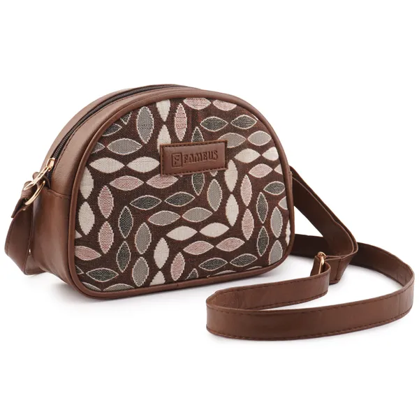 Leaf_Print_Leatherette_Jute_Sling_Bag_For_Women