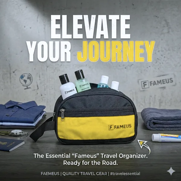 Yellow_Polyester_Daily_Use_&_Travel_Toiletry_Bag_For_Men_&_Women