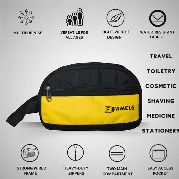 Yellow_Polyester_Daily_Use_&_Travel_Toiletry_Bag_For_Men_&_Women