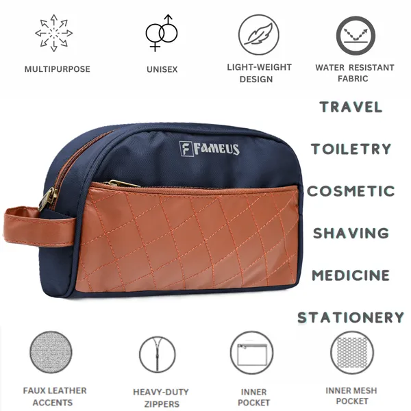 Blue_Polyester_With_Faux_Leather_Daily_Use_&_Travel_Toiletry_Bag_For_Women_&_Men
