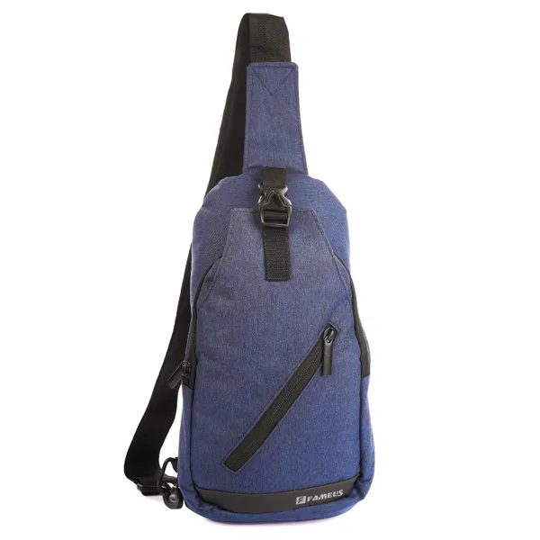 Blue_Khadi_Cotton_&_Pu_Crossbody_Bag_For_Men_&_Women_(_2.8_L_)