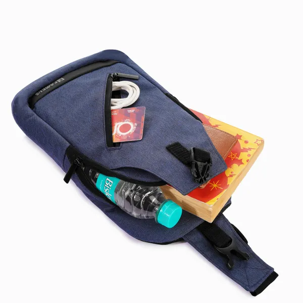 Blue_Khadi_Cotton_&_Pu_Crossbody_Bag_For_Men_&_Women_(_2.8_L_)