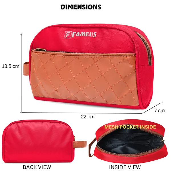Red_Polyester_Daily_Use_&_Travel_Toiletry_Bag_For_Men_&_Women